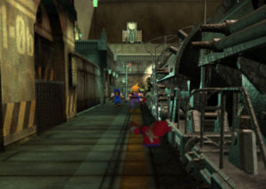 FF7 original tågstation